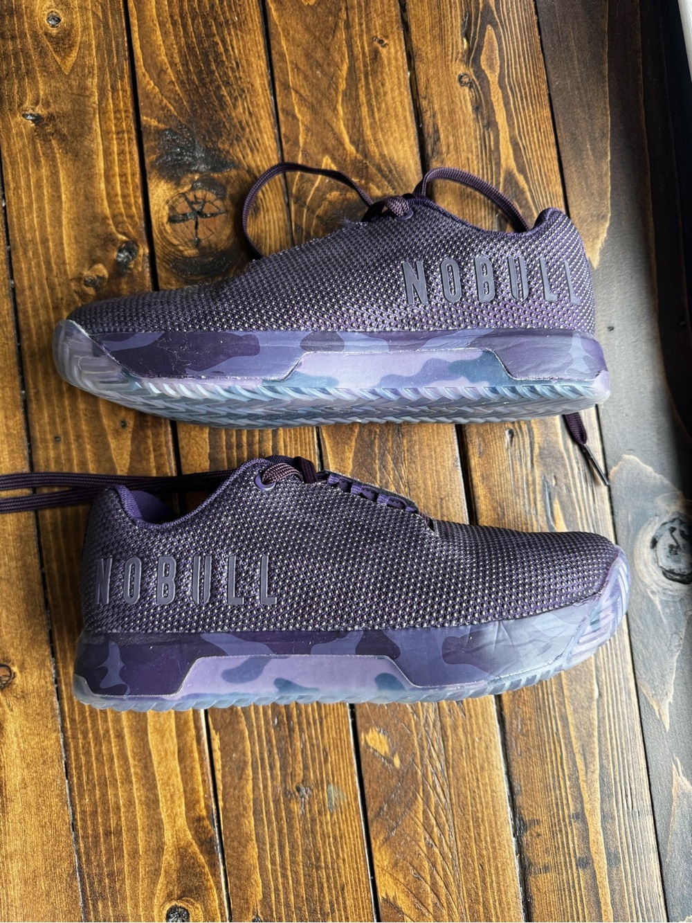 NOBULL Purple Camo Athletic Shoe
